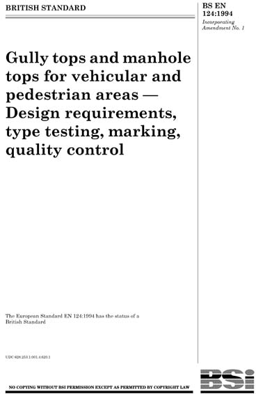 Standards PDF Cover Page