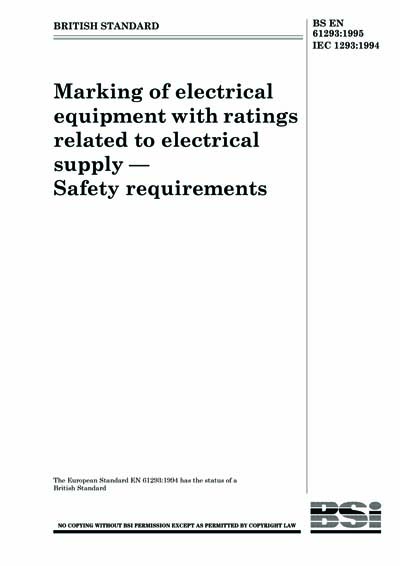 Standards PDF Cover Page