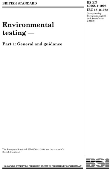 Standards PDF Cover Page