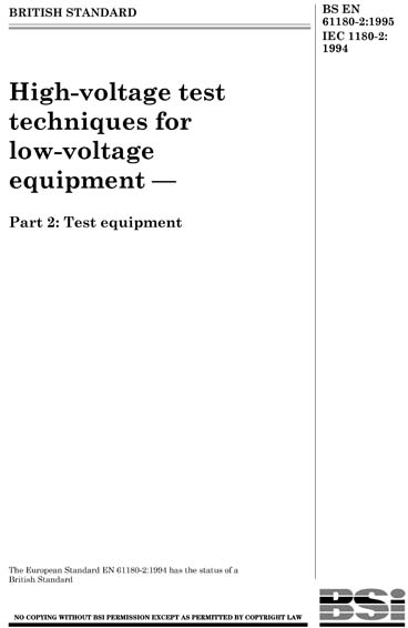 Standards PDF Cover Page