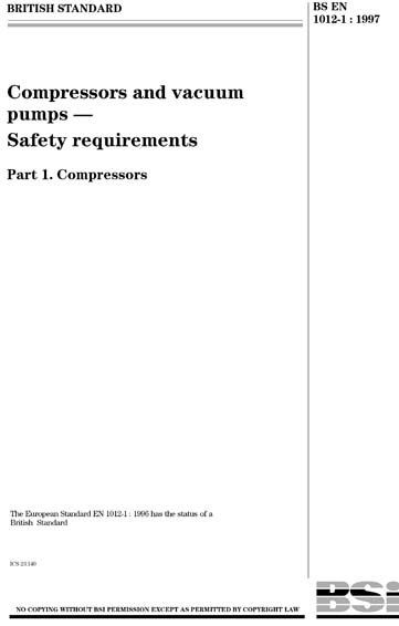 Standards PDF Cover Page