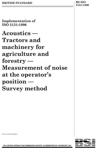 Standards PDF Cover Page