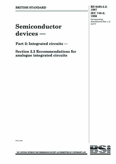 Standards PDF Cover Page