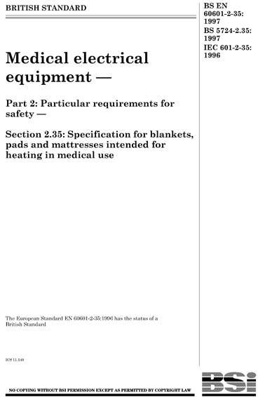 Standards PDF Cover Page