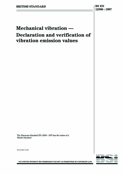 Standards PDF Cover Page
