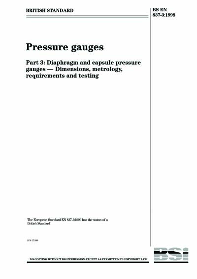 Standards PDF Cover Page