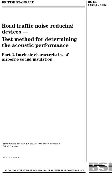 Standards PDF Cover Page