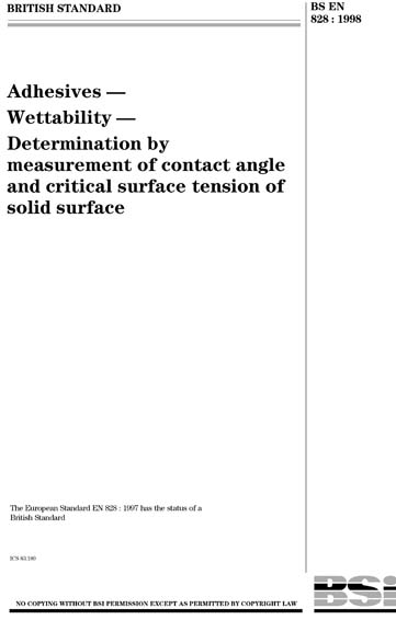 Standards PDF Cover Page