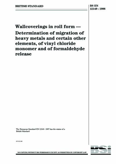 Standards PDF Cover Page