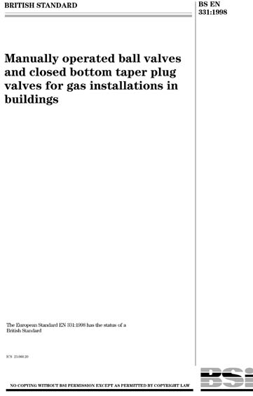 Standards PDF Cover Page