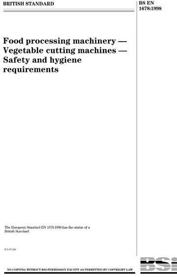 Standards PDF Cover Page
