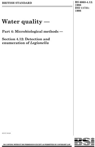 Standards PDF Cover Page