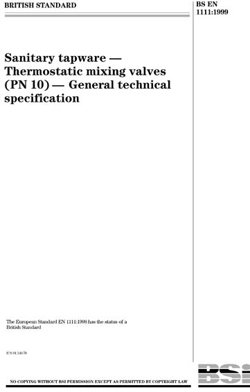 Standards PDF Cover Page