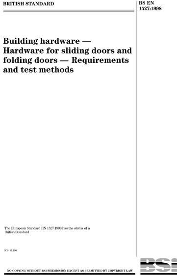 Standards PDF Cover Page