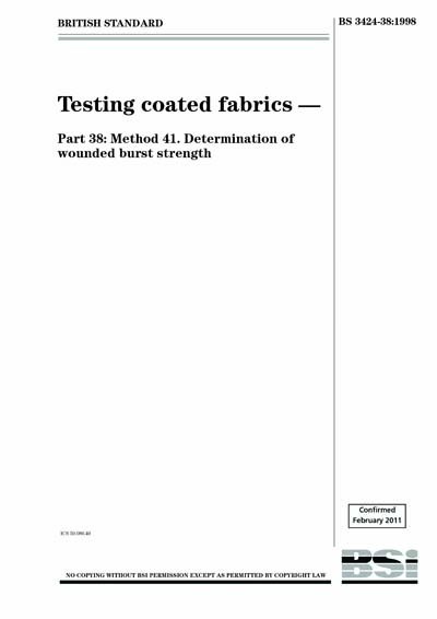 Standards PDF Cover Page