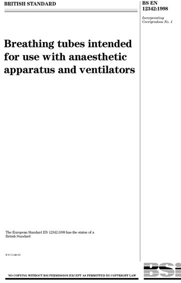 Standards PDF Cover Page