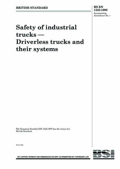 Standards PDF Cover Page