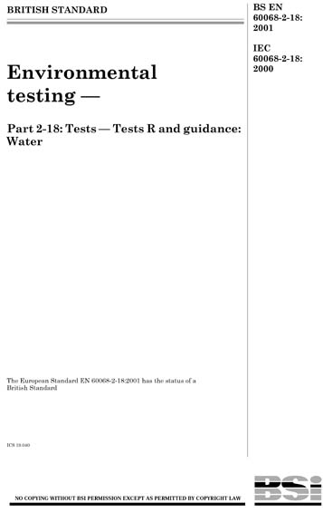 Standards PDF Cover Page