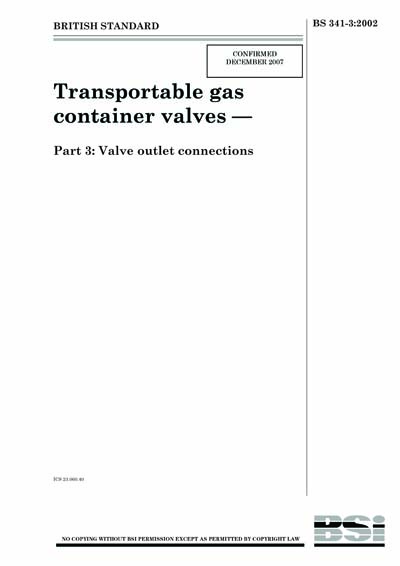 Standards PDF Cover Page