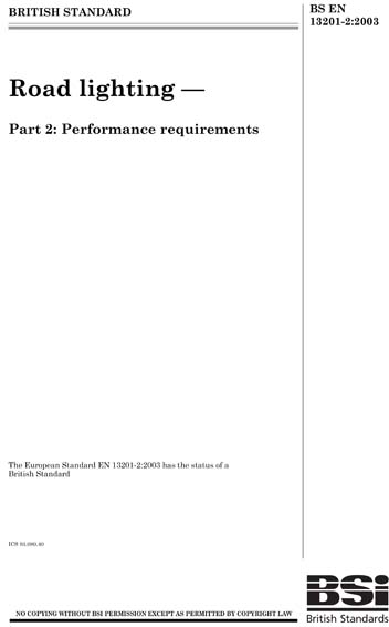 Standards PDF Cover Page