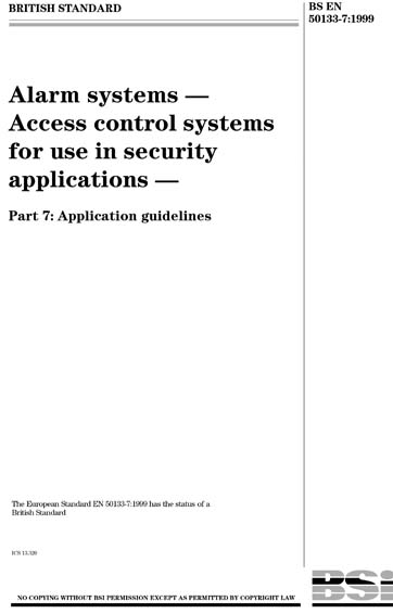 Standards PDF Cover Page