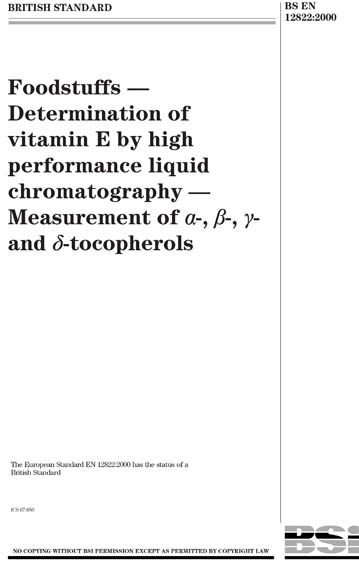 Standards PDF Cover Page