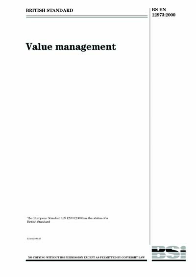 Standards PDF Cover Page