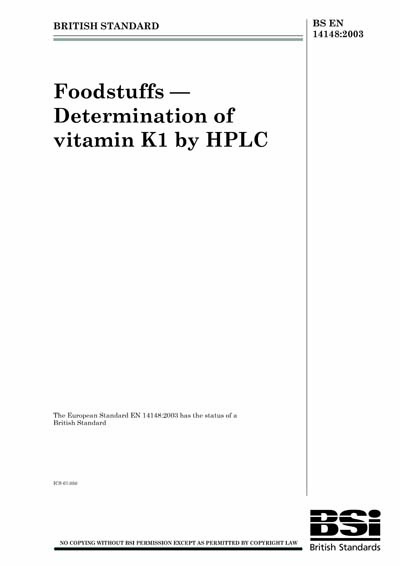 Standards PDF Cover Page