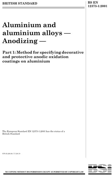 Standards PDF Cover Page