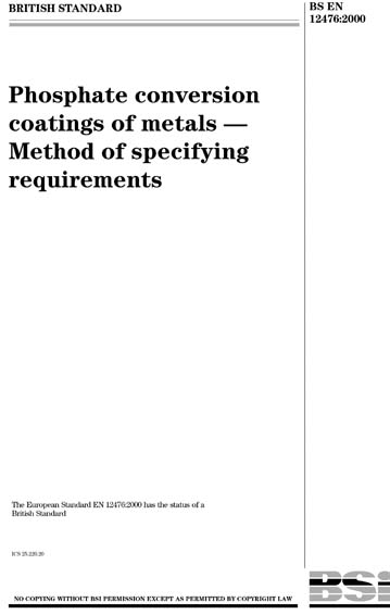 Standards PDF Cover Page