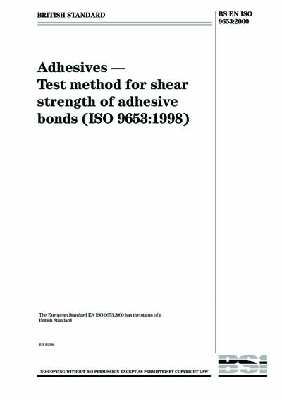 Standards PDF Cover Page