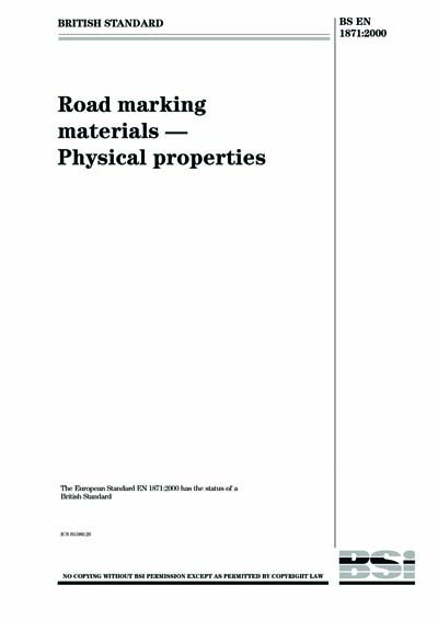 Standards PDF Cover Page