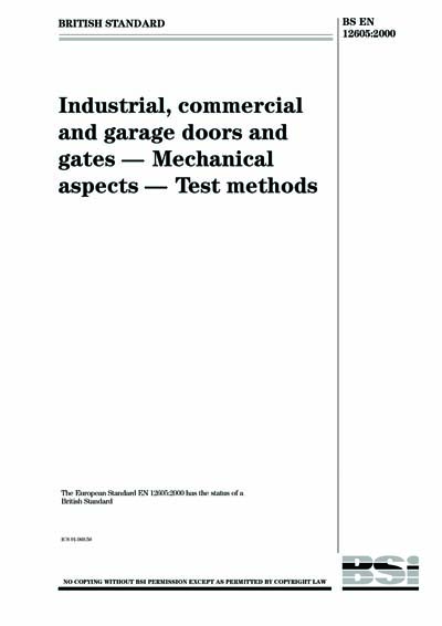 Standards PDF Cover Page