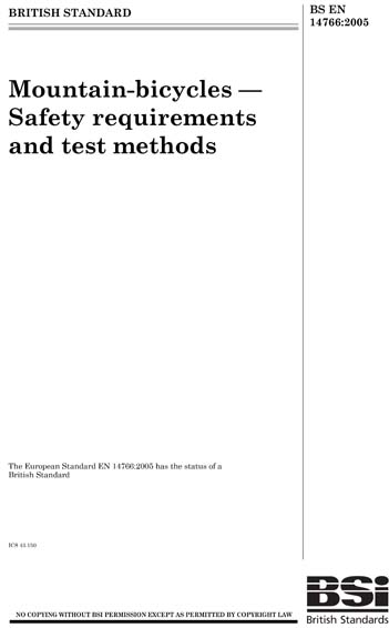 Standards PDF Cover Page