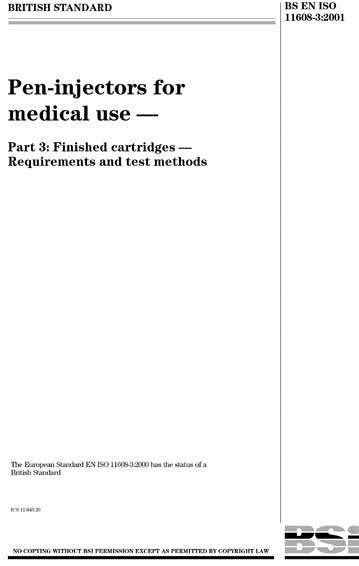 Standards PDF Cover Page