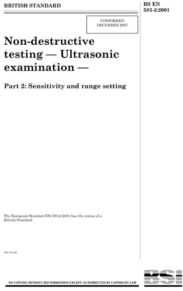 Standards PDF Cover Page