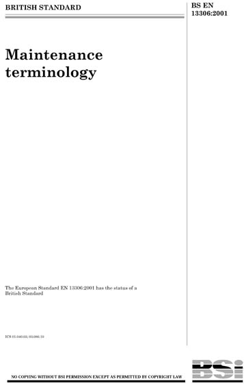 Standards PDF Cover Page