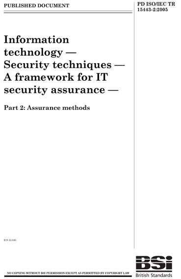 Standards PDF Cover Page