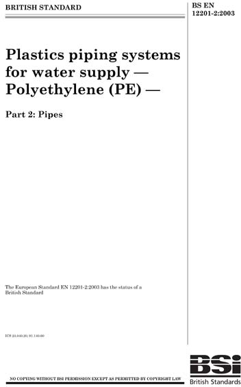 Standards PDF Cover Page