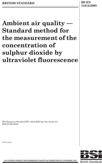 Standards PDF Cover Page