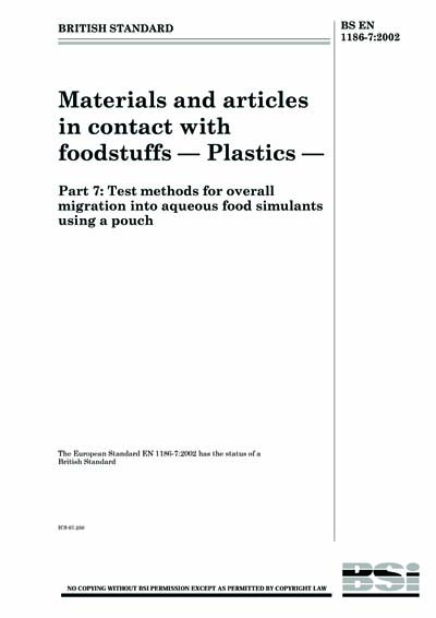 Standards PDF Cover Page