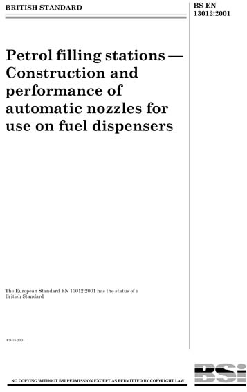 Standards PDF Cover Page