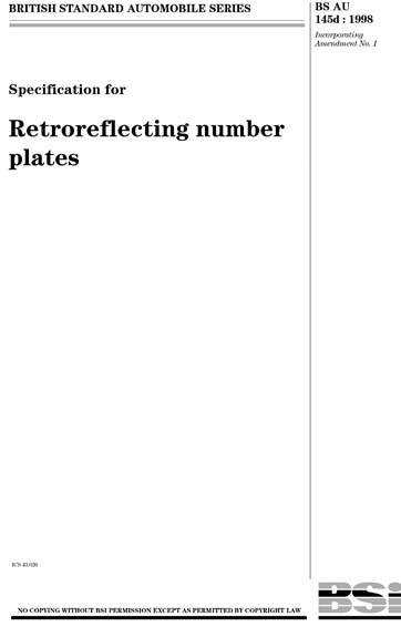 Standards PDF Cover Page