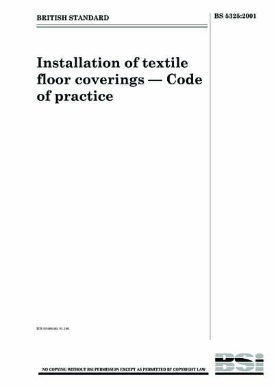 Standards PDF Cover Page