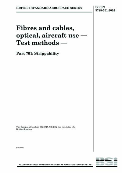 Standards PDF Cover Page