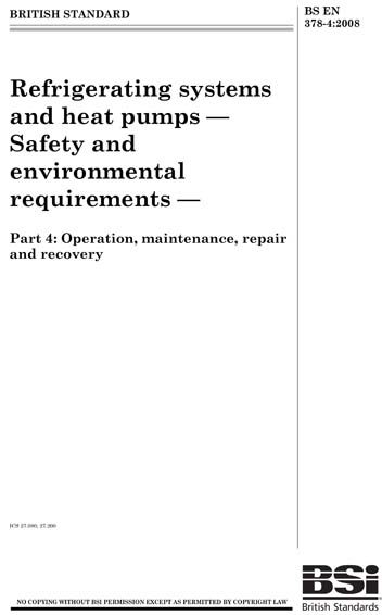 Standards PDF Cover Page