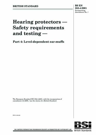 Standards PDF Cover Page