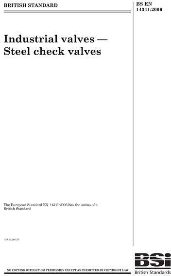 Standards PDF Cover Page