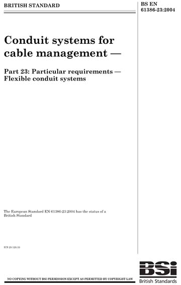 Standards PDF Cover Page