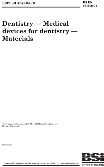 Standards PDF Cover Page